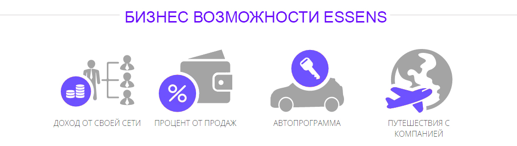 Возможности ESSENS